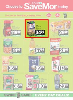 SPAR Savemor Namibia : Choose To Savemor Today (09 March - 22 March 2026), page 1