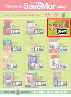 SPAR Savemor Namibia : Choose To Savemor Today (09 March - 22 March 2026), page 1