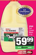 Spar Full Cream Mass-4kg Each