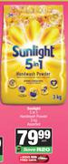 Sunlight 5 In 1 Handwash Powder Assorted-3kg Each