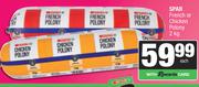 Spar French Or Chicken Polony-2kg Each