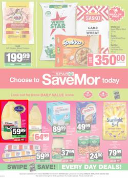 SPAR Savemor Eastern Cape : Super Savings (23 February - 08 March 2026), page 1