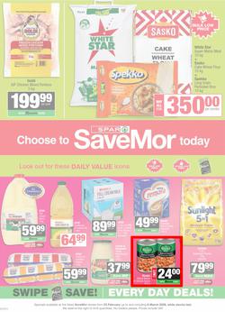 SPAR Savemor Eastern Cape : Super Savings (23 February - 08 March 2026), page 1