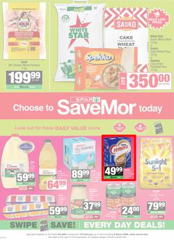 SPAR Savemor Eastern Cape : Super Savings (23 February - 08 March 2026), page 1