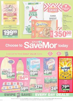 SPAR Savemor Eastern Cape : Super Savings (23 February - 08 March 2026), page 1