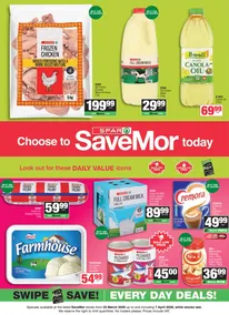 SPAR SaveMor Eastern Cape : Choose To SaveMor Today (23 March - 07 April 2026)