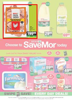 SPAR SaveMor Eastern Cape : Choose To SaveMor Today (23 March - 07 April 2026), page 1