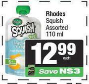 Rhodes Squish Assorted-110ml Each