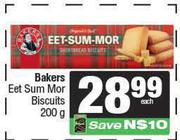 Bakers Eet Sum Mor Biscuits-200g Each