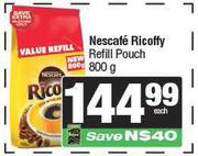 Nescafe Ricoffy Refill Pouch-800g Each