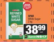 Spar White Sugar-2Kg