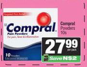 Compral Powders-10s Per Pack
