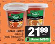 Rhodes Quality Jam Cup-290g