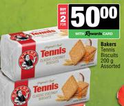 Bakers Tennis Biscuits Assorted-For Any 2 x 200g