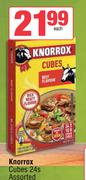 Knorrox Cubes Assorted-24s Pack