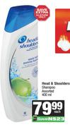 Head & Shoulders Shampoo Assorted-400ml Each