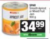 Spar Smooth Apricot Or Mixed Fruit Jam-900g