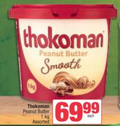 Thokoman Peanut Butter Assorted-1Kg