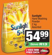 Sunlight Hand Washing Powder Assorted-2kg