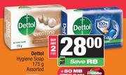 Dettol Hygiene Soap Assorted-For Any 2 x 175g