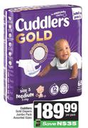 Cuddlers Gold Diapers Jumbo Pack (Assorted Sizes)-Per Pack