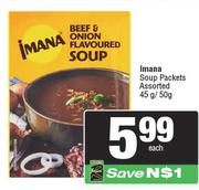 Imana Soup Packets Assorted-45g/50g Each