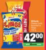 Willards Cheese Curls Or Flings Assorted-For 2 x 150g