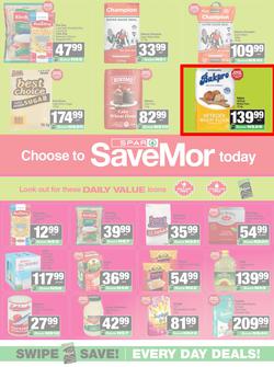 SPAR SaveMor Namibia : SaveMor Products Cost You Less (22 April - 10 May 2026), page 1