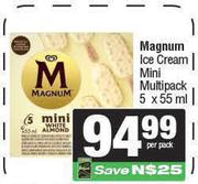 Magnum Ice Cream Mini Multipack-5 x 55ml