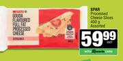 Spar Processed Cheese Slices Assorted-400g