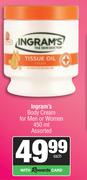Ingram's Body Cream For Men Or Women Assorted-450ml Each