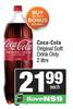 Coca-Cola Original Soft Drink Only-2Ltr