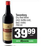 Tassenberg Dry Red Wine-750ml
