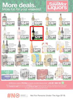 SPAR Savemor Namibia : Choose To Savemor Today (09 March - 22 March 2026), page 4