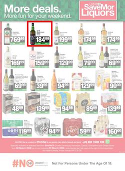 SPAR Savemor Namibia : Choose To Savemor Today (09 March - 22 March 2026), page 4