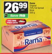 Rama Original 70% Fat Spread Brick-500g