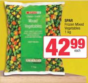 Spar Frozen Mixed Vegetables-1kg