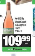 Neli Ellis West Coast Sauvignon Blanc-750ml