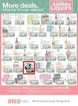 SPAR SaveMor Namibia : SaveMor Products Cost You Less (22 April - 10 May 2026), page 4