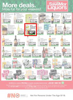 SPAR SaveMor Namibia : SaveMor Products Cost You Less (22 April - 10 May 2026), page 4