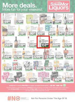SPAR SaveMor Namibia : SaveMor Products Cost You Less (22 April - 10 May 2026), page 4