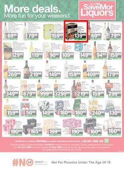 SPAR SaveMor Namibia : SaveMor Products Cost You Less (22 April - 10 May 2026), page 4