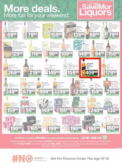 SPAR SaveMor Namibia : SaveMor Products Cost You Less (22 April - 10 May 2026), page 4