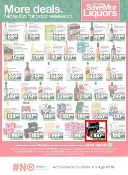 SPAR SaveMor Namibia : SaveMor Products Cost You Less (22 April - 10 May 2026), page 4