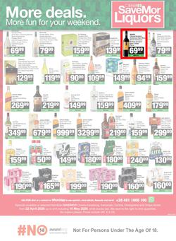 SPAR SaveMor Namibia : SaveMor Products Cost You Less (22 April - 10 May 2026), page 4