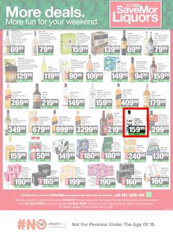 SPAR SaveMor Namibia : SaveMor Products Cost You Less (22 April - 10 May 2026), page 4
