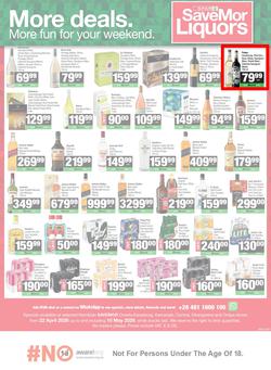 SPAR SaveMor Namibia : SaveMor Products Cost You Less (22 April - 10 May 2026), page 4