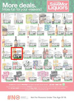 SPAR SaveMor Namibia : SaveMor Products Cost You Less (22 April - 10 May 2026), page 4