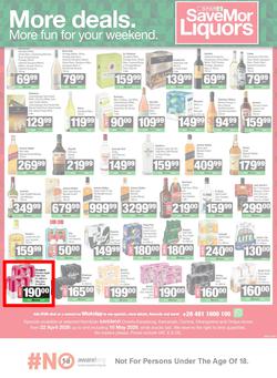 SPAR SaveMor Namibia : SaveMor Products Cost You Less (22 April - 10 May 2026), page 4
