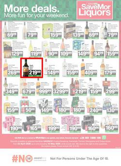 SPAR SaveMor Namibia : SaveMor Products Cost You Less (22 April - 10 May 2026), page 4
